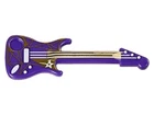 Lego Electric Guitar Minifigure Accessory -Dark Purple, Stars - 11640pb02  NEW