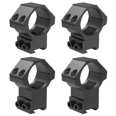 30mm Scope Rings 3/8 Dovetail Middle/ High Profile .22 caliber Riflescope rings