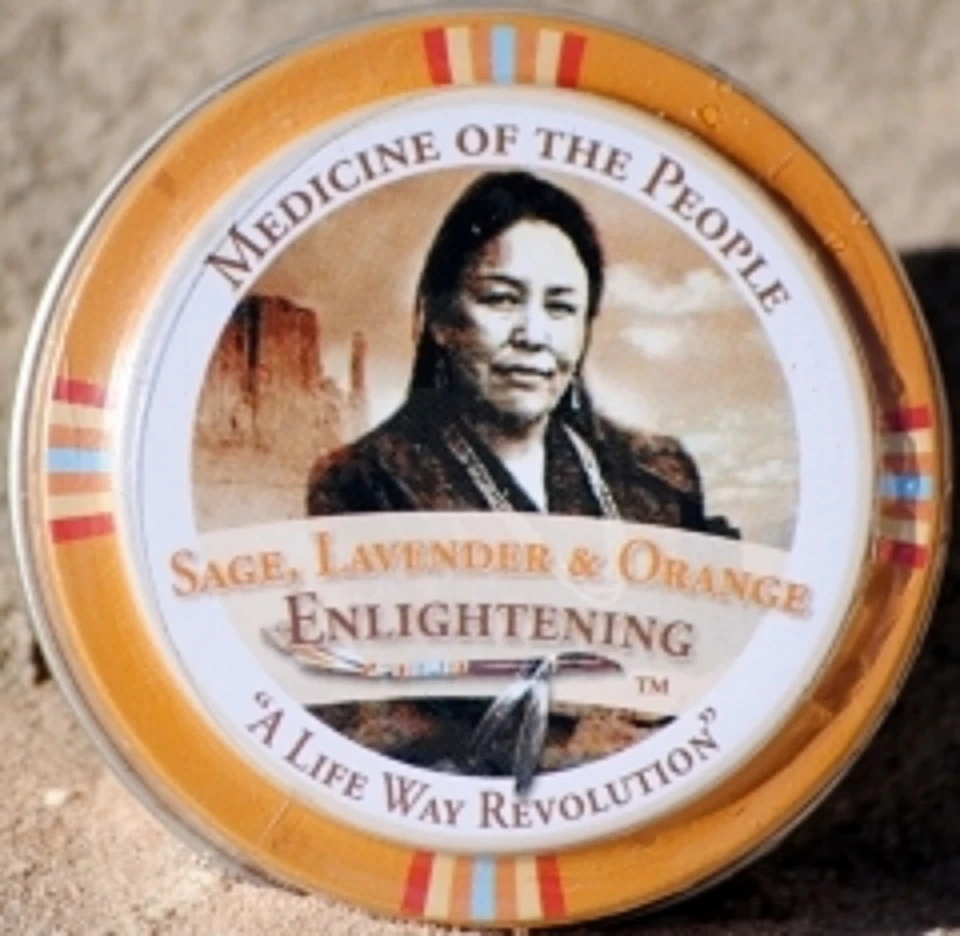 Navajo Medicine Of The People Sage-Lavender & Orange Dry Lips Skin Care 0.75oz
