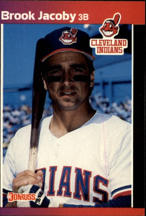 1989 Donruss #114 Brook Jacoby - BB