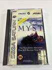 Myst (Sega Saturn, 1995) CIB WITH MANUAL AND REG CARD AUTHENTIC TESTED