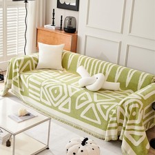 VanderHOME Copridivano in ciniglia, Foulard divano,Coperta Decorativa