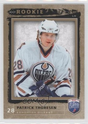 2006-07 Upper Deck Be a Player 59/999 Patrick Thoresen #233 Rookie RC 0a7