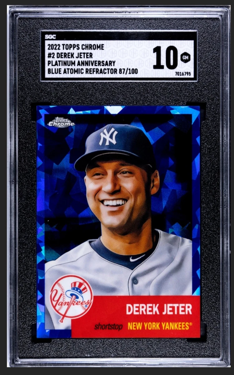 2022 Topps Chrome Platinum Anniversary - Derek Jeter #2 for sale