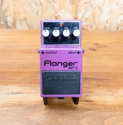 BOSS BF-2 Flanger Guitar Effect Pedal Tested Working from Japan