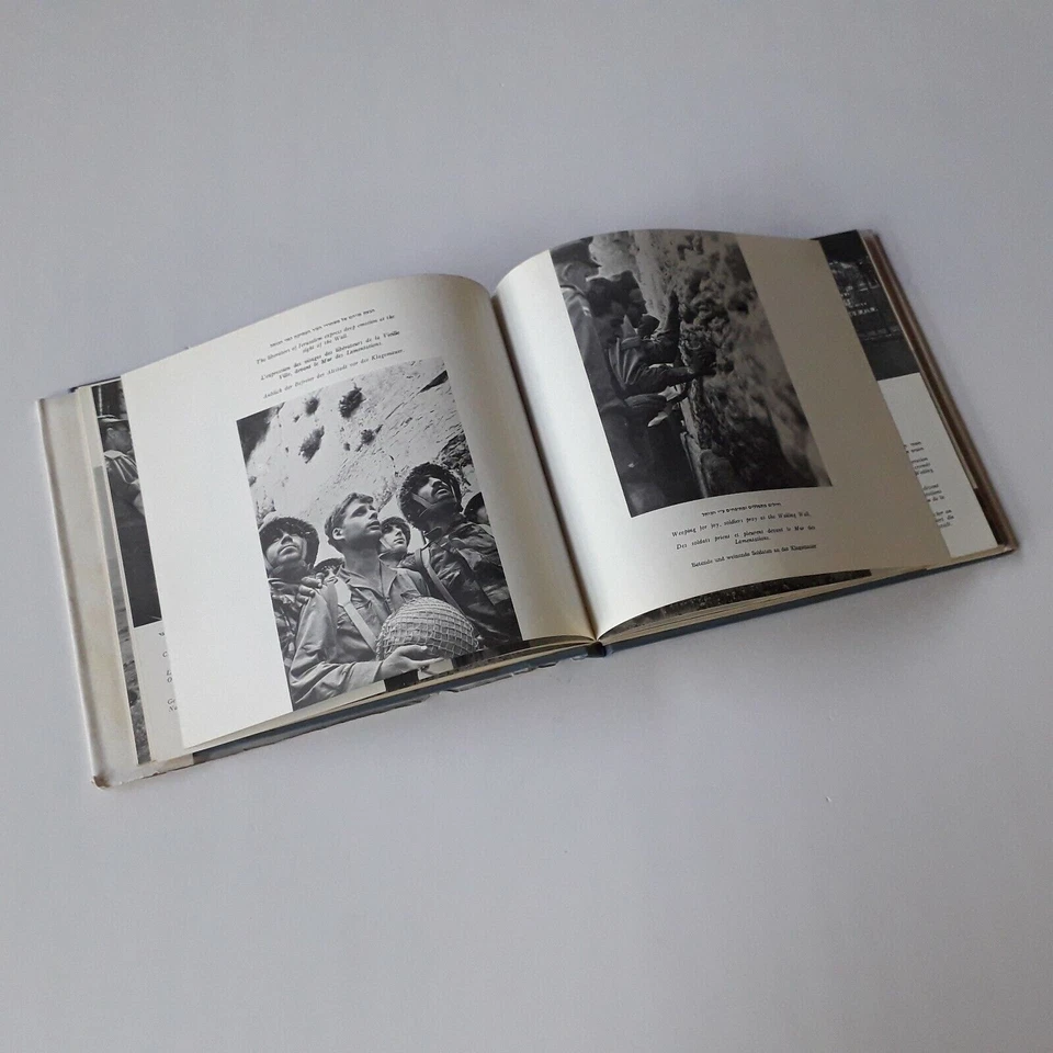 Israel War For Freedom Libro en inglés alemán francés hebreo usado muy raro - Imagen 3 de 4