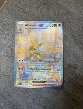 Carte Pokémon : Alakazam EX 201/165 MEW Ecarlate Violet 151 FR NEUF