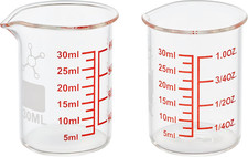High Borosilicate Glass Measuring Cup-V-Shaped SpoutGlass Measuring Beaker