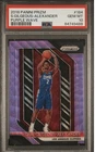 2018-19 Panini Prizm - Shai Gilgeous-Alexander #184 Purple Wave Prizm (RC)