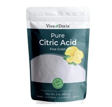 Pure Citric Acid, Fine Grain, 2 lbs Food Grade