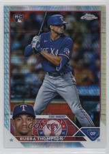 2023 Topps Chrome Prism Refractor Bubba Thompson #58 0nr3