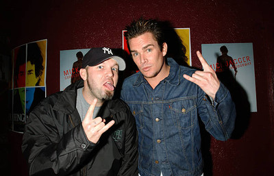 Fred Durst & Mark McGrath at Mick Jagger Celebrates Release of New- Old Photo
