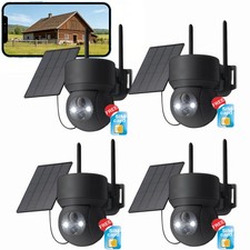 4G LTE Überwachungskamera Aussen mit SIM Karte Ohne WLAN Outdoor mit Nachtsicht