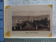 Postcard Villa Nazionale Naples Italy