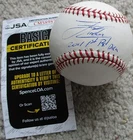 FRANCISCO LINDOR Signed & Inscribed "2011 1st Rd Pick" OML Baseball JSA Auth