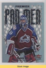 2021-22 Upper Deck Fleer Ultra Premier Pad Men Patrick Roy #PM-35 HOF READ 0il7