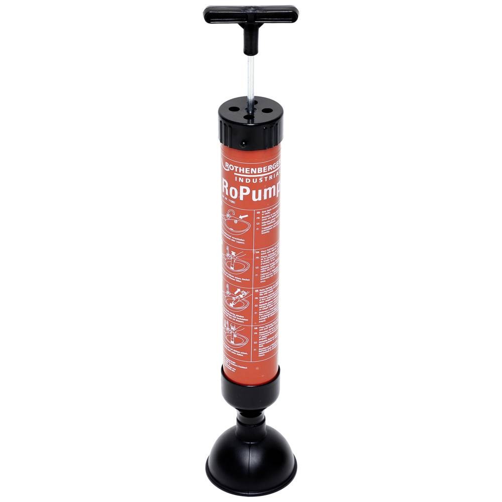 Pompe de débouchage Rothenberger ventouse manuelle professionnelle pour plombier et particulier