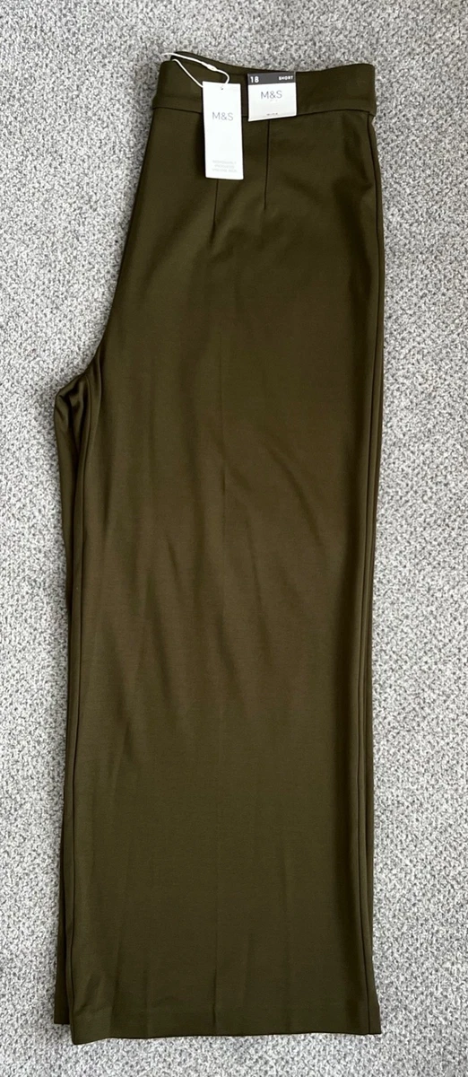 PANTALONI IN JERSEY ELASTICIZZATI A GAMBA DRITTA - BLU NAVY