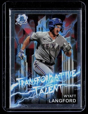 2023 Bowman Draft #TT-18 Wyatt Langford Transformative Talent