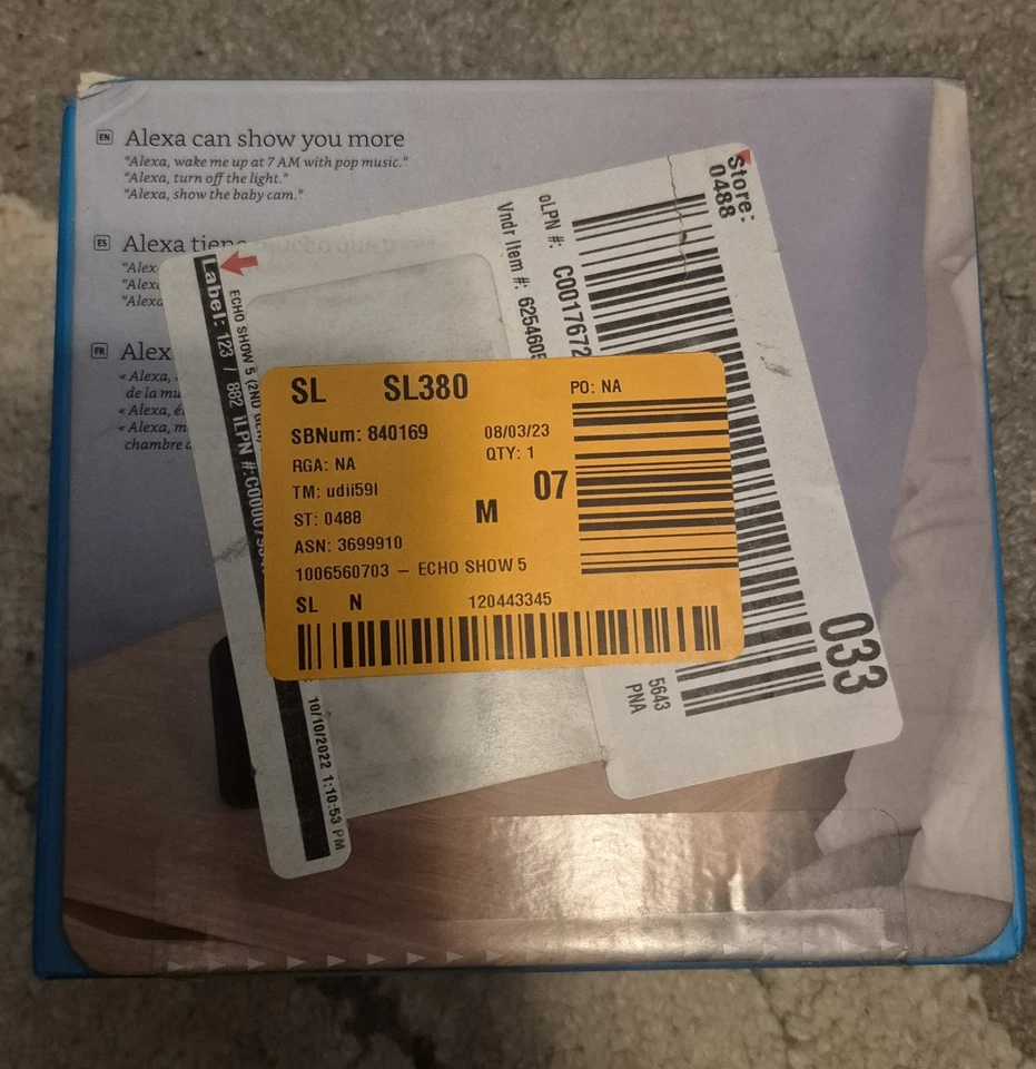 Amazon Echo Show 5 2nd Gen Smart Display Alexa Voice Assistant - Image 3 of 4