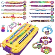 Arts and Crafts for Kids Age 8-12 Friendship Bracelet Making Kit for Girls - ...