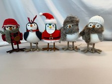 Lot of 5 Target Spritz Featherly Friends Birds Winter - Scout, Langdale, Dapper