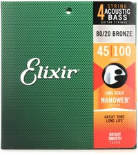 Elixir Strings 14502 Nanoweb 80/20 Acoustic B...