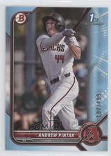 2022 Bowman Draft Sky Blue 197/499 Andrew Pintar #BD-138 0nr3