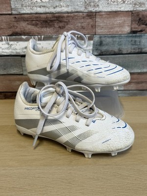 Adidas Elite Firm Ground weiß Kinder Fußballschuhe geformte Stollen weiß UK 10 K