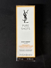 YSL Pure Shots Night Reboot Serum 1oz/30ml Brand New Sealed