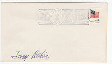 Tony Levier Signed Envelope / Autographed Aviation Racing Test Pilot