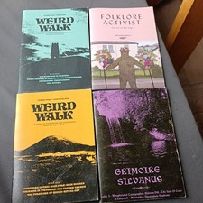 Weird Walk Issues 3 + 4 + Folklore Activist + Grimoire Silvanus issue 3