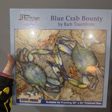 Heritage Puzzle Inc. 1000 Pieces Barb Tourtillotte Made In USA