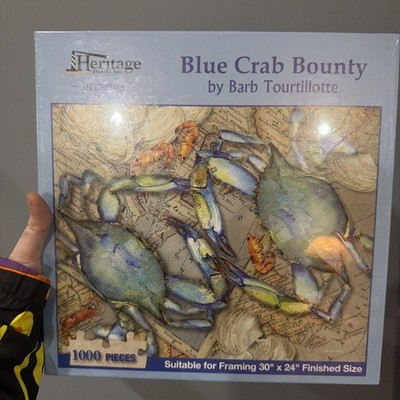Heritage Puzzle Inc. 1000 Pieces  Barb Tourtillotte Made In USA