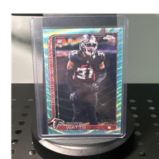 Topps Chrome 2025 Xavier Watts Atlanta Falcons Rookie #393 Teal Refractor /299