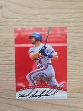 1997 Donruss Signature Series Red Auto Mark Grudzielanek