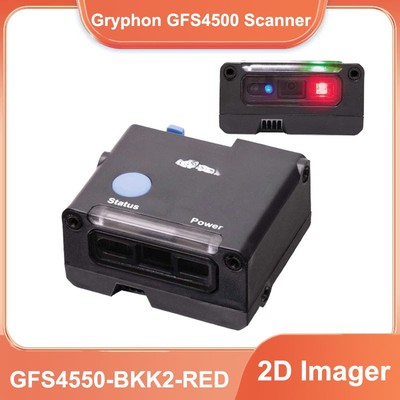 Datalogic Gryphon GFS4550-BKK2-RED RS232 2D Compact Scan Modules Barcode Scanner