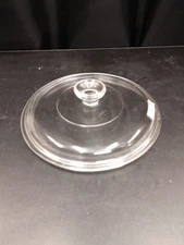 Vintage Corning NY USA Replacement Casserole Lid Clear Round 9 Inch