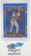 1991 Donruss - Diamond Kings Barry Bonds #4 3 Yellow Stripes on Right
