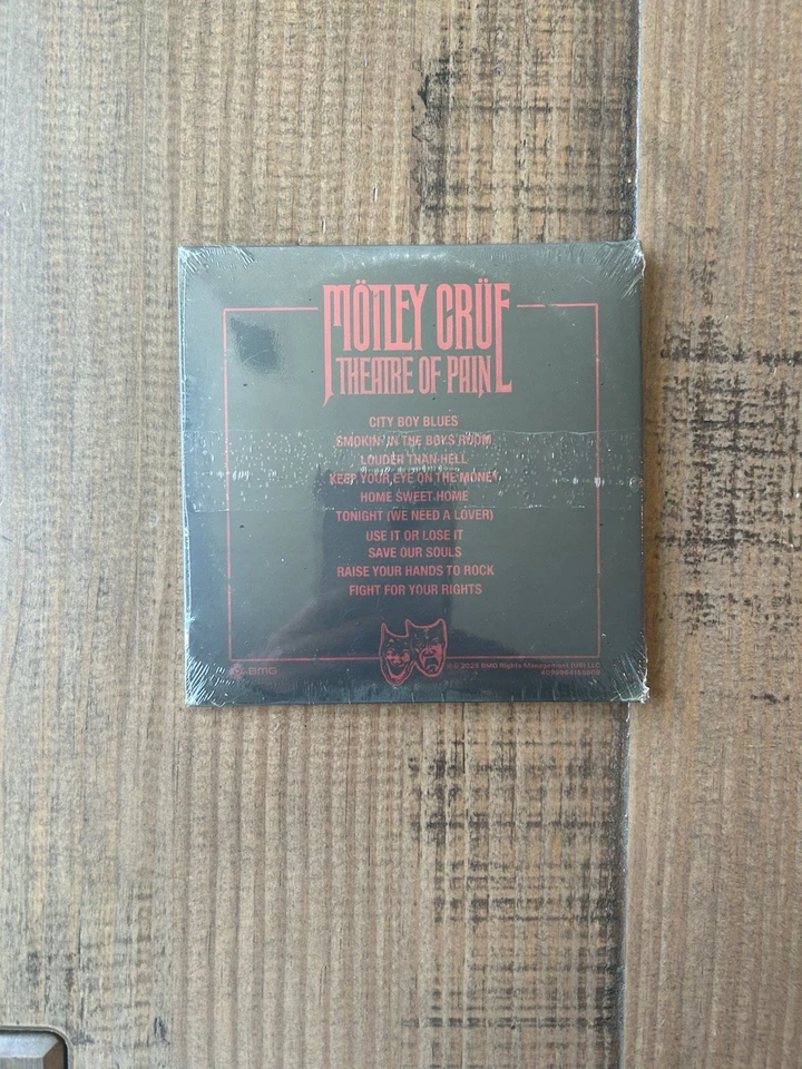 MOTLEY CRUE: THEATRE OF PAIN CD BRAND NEW WALMART EXCLUSIVE LENTICULAR ART CARD - Image 2 of 2