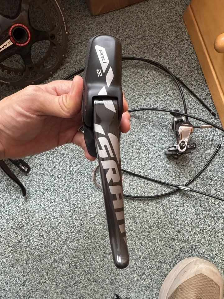 SRAM Red Hydraulic rim Shifters and Brakes 22 Speed READ DISCRIPTION - Image 2 of 3