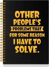 Other People's Problems that for Some Reason I Have to Solve 160 Blank Pages ...
