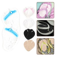 5 Pairs Shoe Sole Grip Pads Forefoot Anti-collision Toe Slippers