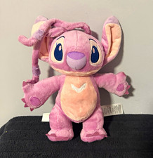 Disney Lilo  Stitch Angel Pink Plush Stuffed Animal Small 6-14 in