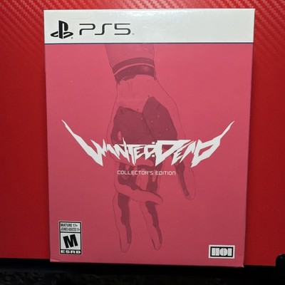 Wanted: Dead Collectors Edition (PlayStation 5, 2023) Brand New! Sealed!!!