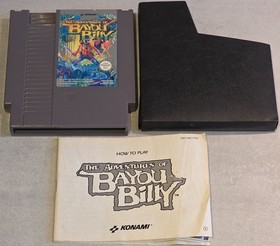 THE ADVENTURES OF BAYOU BILLY NINTENDO NES