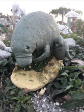 stampo in lattice fibra di vetro. Realizza lamantini alti 10 pollici in cemento o intonaco 