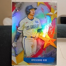 Hyeseong Kim Stars Of MLB Rookie 2025 Topps Update Series Card #SMLB-83 Dodgers
