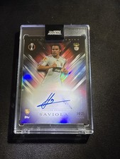 2025-26 Topps Total Football Javier Saviola Auto 14/25 Benfica TFA-UCC16