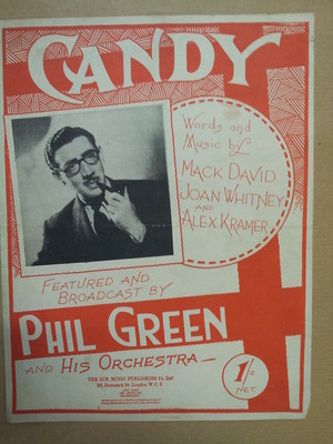 Liederblatt CANDY Phil Green 1944